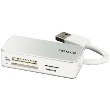 Karšu lasītājs DELTACO SD, Micro SD, MS PRO/DUO, b