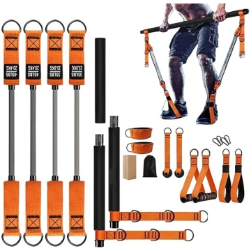 Pilates Bar Kit - daudzfunkcionāls fitnesa trenaži