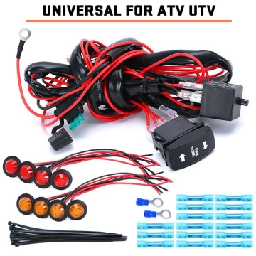 ATV UTV LED Pagrieziena signāla gaismas komplekts 