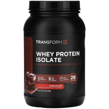 TransformHQ, Whey Protein Isolate, Chocolate, 35 o