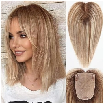 HAIRCUBE Cilvēku matu topi sievietēm Īsti cilvēka 
