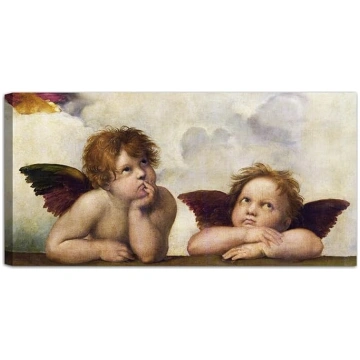 Canvashop Modern Painting Angel Cherubini cm 60 x 