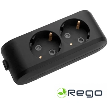 Rozešu bloks Makel 2-viet,. a/z melns (0027610)