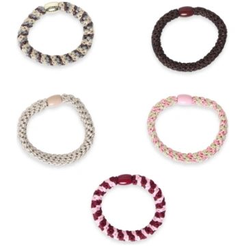 Pieces - Pcjasmina Hair Elastic 5-Pack D2D - izmēr