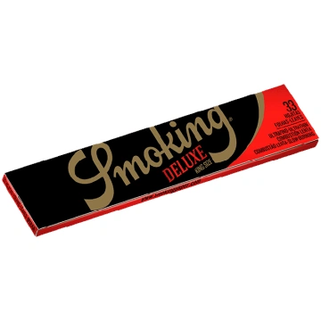 Smoking deluxe king size rolling paper cannabis