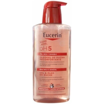 Dušas želeja Eucerin pH5 Oleogel 400 ml sausai jut