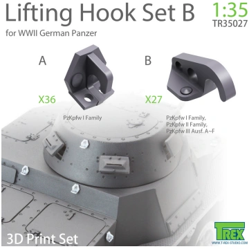 Lifting Hook for WWW II German Panzer Set B T-Rex 