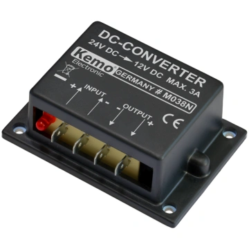 Kemo M038N DC/DC 24V - 12V strāvas pārveidotājs 3A