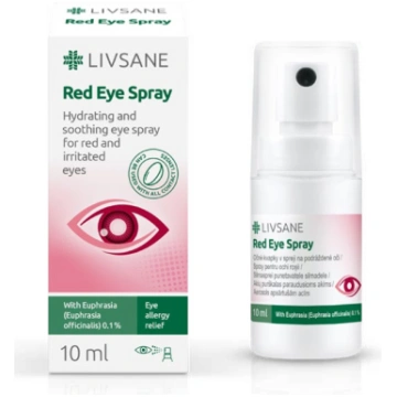 LIVSANE Red Eye izsmidzināmi acu pilieni 10 ml