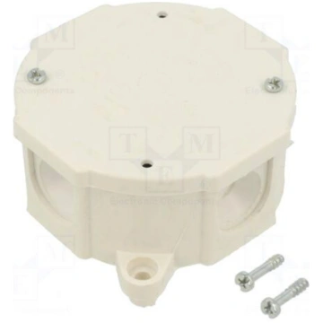 Enclosure: junction box | X: 60mm | Y: 60mm | Z: 3