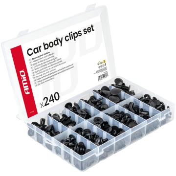Car body clips set 240 pcs. AMIO-04737 AMIO 04737