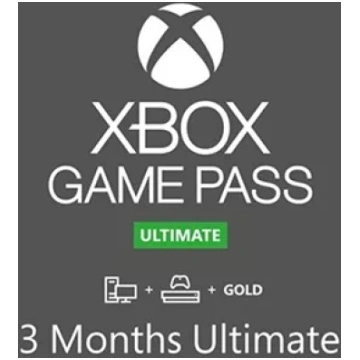 Xbox Game Pass Ultimate 3 mēnesis - Eiropas atslēg
