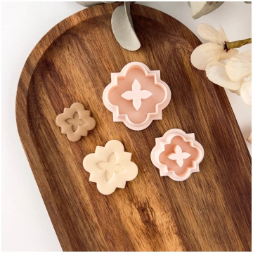 Polymer Clay Cutter, Flower Shapes, Floral Earring