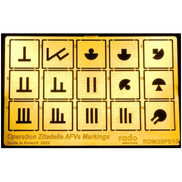 Operation Zitadelle AFVs Markings Kursk 1943 Rado 