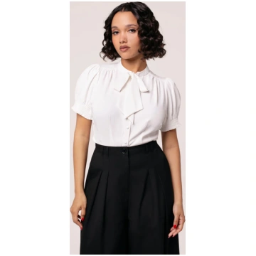 Turner Blouse Ivory - S