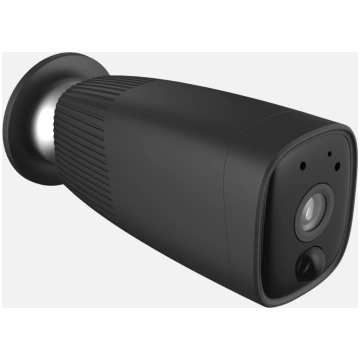 Battery WiFi Outdoor Camera | Black | Tuya | NHC-2