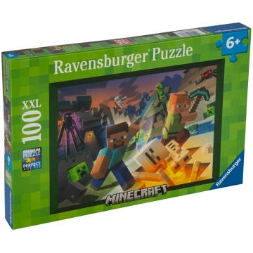 Ravensburger bērnu puzle Minecraft 100 gabali XXL
