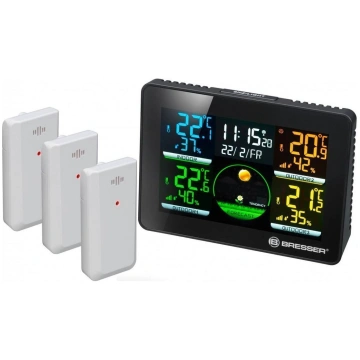 Bresser Thermo-/Higrometrs Quadro NLX