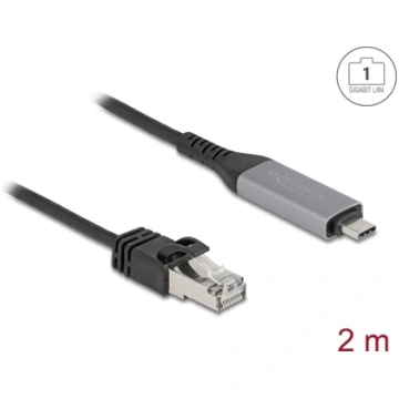 Delock USB LAN Cable USB Type-C™ to RJ45 Gigabit E