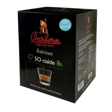 50 Cialde Carta 44 mm Caffè Barbera DECAFFEINATO