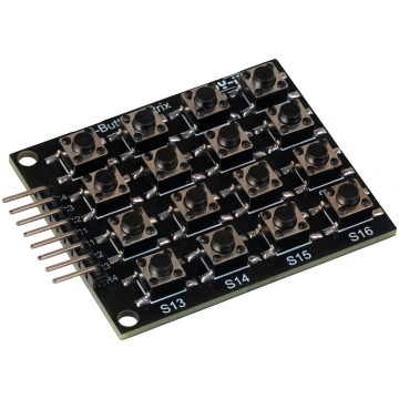 Buttonmatrix - 4x4 Keyboard Matrix - Joy-IT AN-285