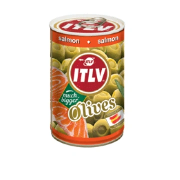 Zaļās olīvas ITLV ar lasi 300g