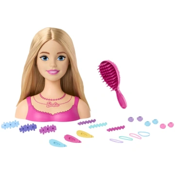 Barbie Value matu veidošanas galva – blonda HMD88