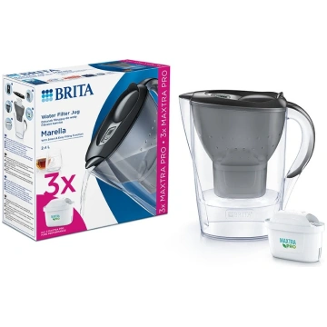 Brita Marella Graphite + 3 MAXTRA PRO Pure Perform