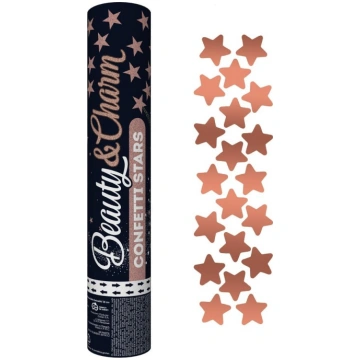 Konfeti GoDan Beauty & Charm Stars, zeltrozā krās.