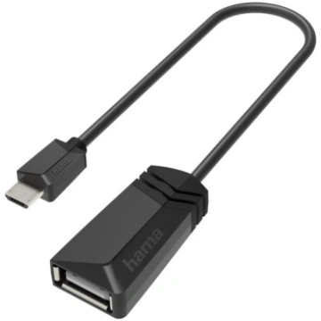 Hama 00200308 USB-OTG Adapter, Micro-USB Plug - US
