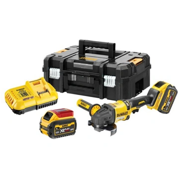 Akumulatora leņķa slīpmašīna Dewalt DCG418T2-QW, 5