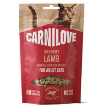 CARNILOVE Crunchy Snack Lamb enriched with Blackbe