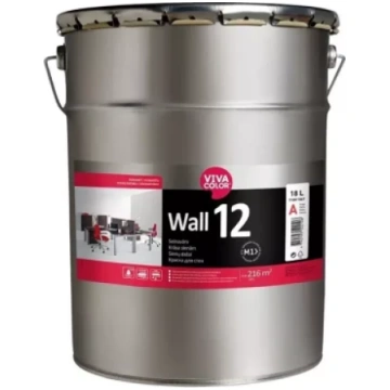 Vivacolor WALL 12 A 18.0L Pusmatēta akrilāta krāsa
