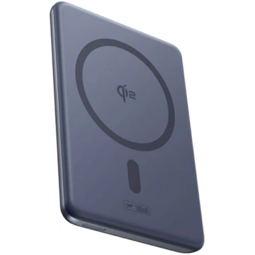 Ultra-plāna 5000mAh powerbanka ar kabeļa turētāju 