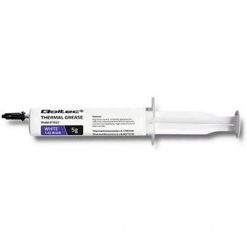 Qoltec Thermal grease 1.42 W/m-K | 5g | White 5163