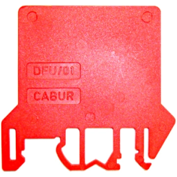 Partition Plate red, for Terminal CBD4, CBD6 and C