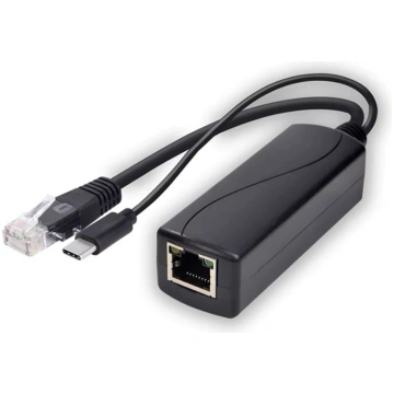 SMLIGHT PoE Splitter 100Mb – Ethernet + USB-C/DC