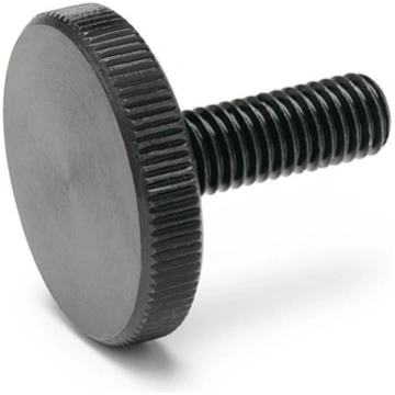 Knurled set screw DIN 653-M4-10 - steel ELESA+GANT