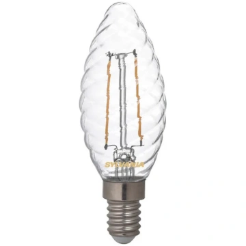 LED CANDLE Clear E14 4.5W 240V 470lm 2700K Sylvani