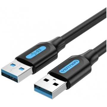 Vention CABLE USB3.0 MALE TO MALE/1.5M BLACK CONBG