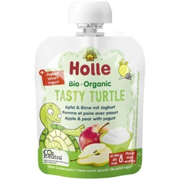 Holle BIO Tasty Turtle ābolu, bumbieru biezenis ar