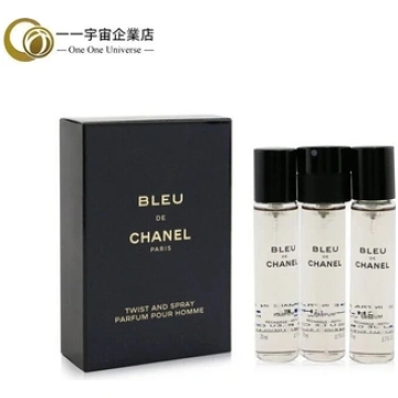Chanel Bleu de Chanel Parfum (3 x 20 ml) refills