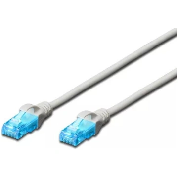 DIGITUS Cat5e U-UTP savienojošais kabelis 1,5 m, R