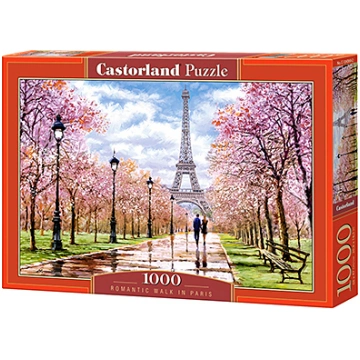 Puzle Castorland Romantic Walk In Paris 1000 el. C
