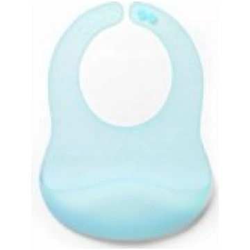 BabyOno Silicone Bib Ultrathin Blue ONO-01586-BABY