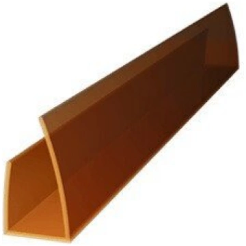 (3440135B) Nobeiguma profils polikarbonāta loksnēm