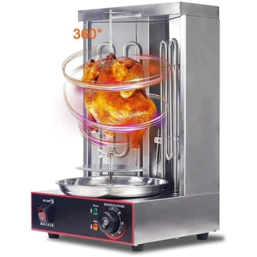 Augstas kvalitātes 3000W Kebab Grill Machine - bez