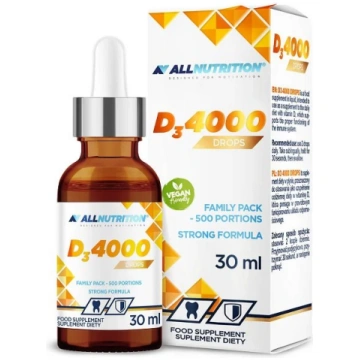Allnutrition D3 vitamīns 4000 pilieni - 30 ml