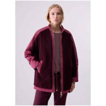 Oversized Teddy Bomber Jacket LIUJO
