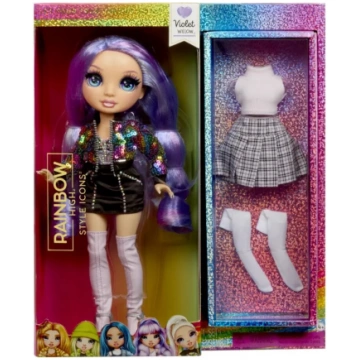 MGA Entertainment Rainbow High Violet modes lelle